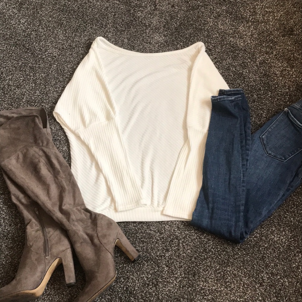 White sweater